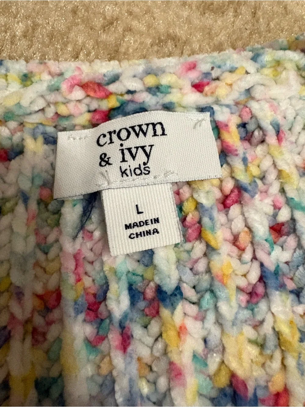 crown & ivy girl’s soft